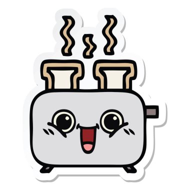 sevimli çizgi dolusu etiket