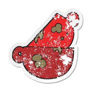 çizgi film yığın kirli Kahve kupaları Retro sıkıntılı etiket