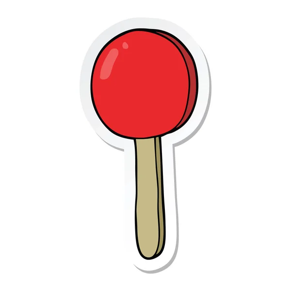 Sticker Van Een Cartoon Lolly — Stockvector