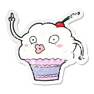 çizgi film çörek sıkıntılı etiket