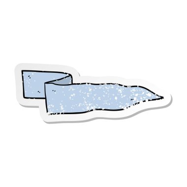 bayrak sallayarak bir karikatür sıkıntılı etiket