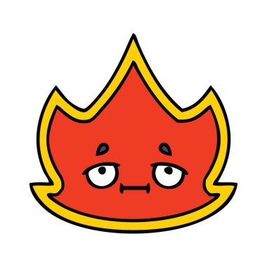 sevimli çizgi yangın