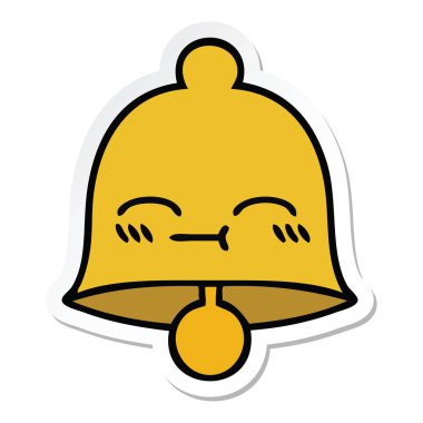 sevimli çizgi Bell'in etiket