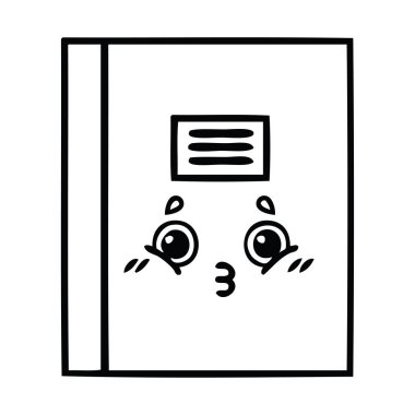 Çizim karikatür Notebook