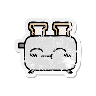 sevimli çizgi dolusu sıkıntılı etiket