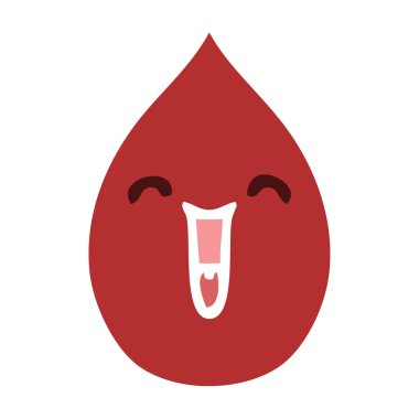 el çekilmiş ilginç karikatür duygusal kan damlası