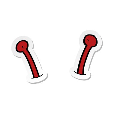 etiket bir çizgi film uzaylı anten