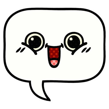 çizgi roman tarzı karikatür konuşma balonu