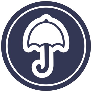 açık şemsiye simgesi simgesi