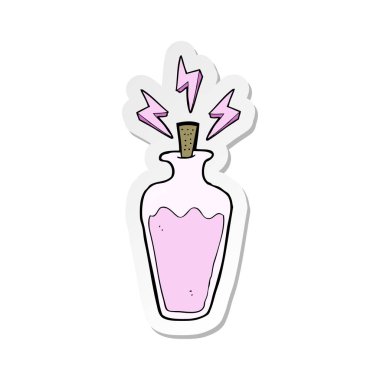 etiket bir karikatür iksiri