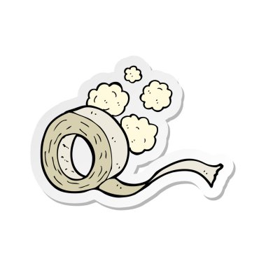 etiket bir karikatür bant