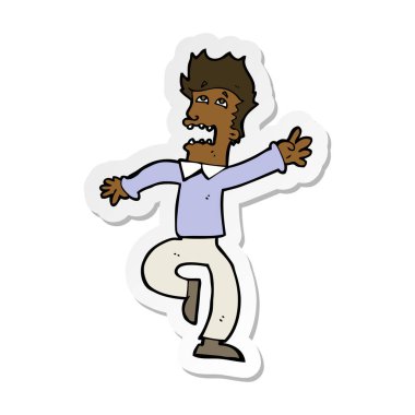 etiket panik bir çizgi film adamın