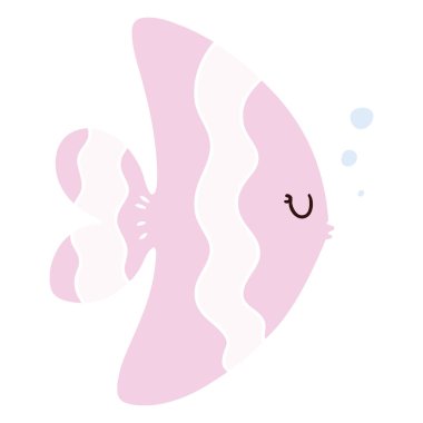 ilginç karikatür balık el çekilmiş 