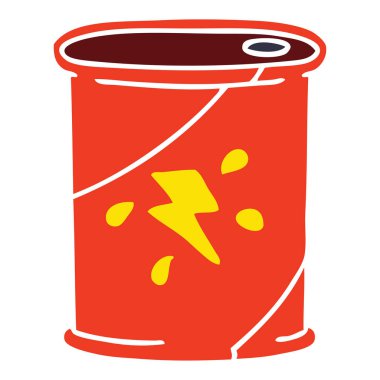 el çekilmiş ilginç karikatür cola can