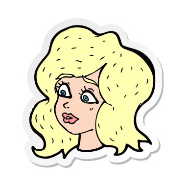 ilgili arayan bir çizgi film kadın etiketi