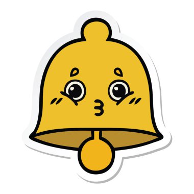 sevimli çizgi Bell'in etiket