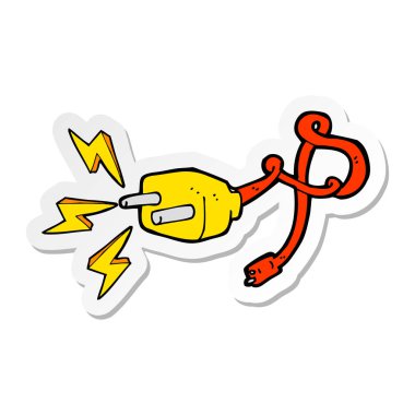 bir çizgi film fiş etiket