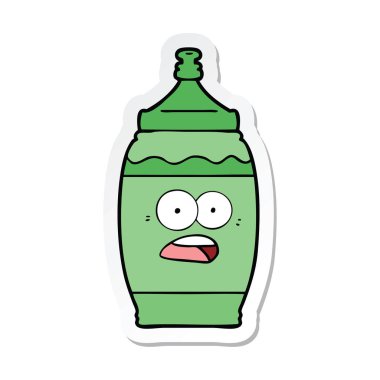 etiket bir karikatür içki spor