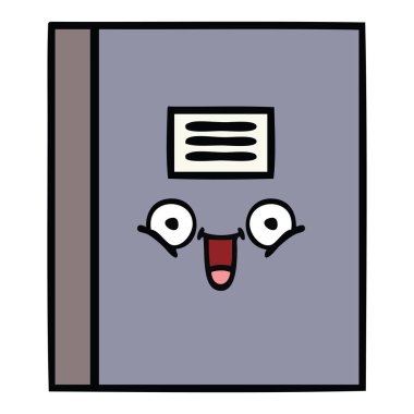 sevimli çizgi defter