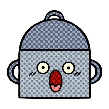 çizgi roman tarzı çizgi film pot pişirme