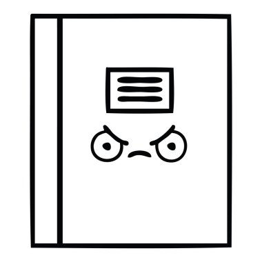 Çizim karikatür Notebook