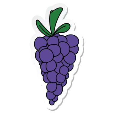 etiket ilginç el üzüm demet çizgi çizilmiş