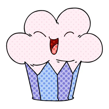 ilginç çizgi roman tarzı çizgi film mutlu kek