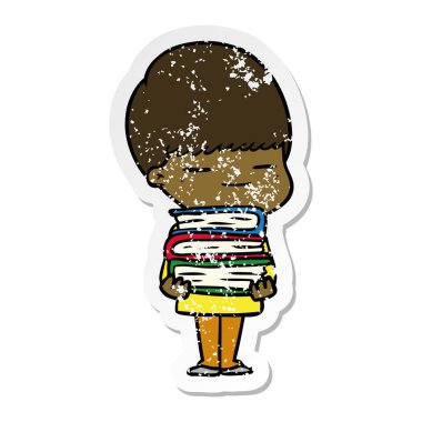 bir çizgi film kendini beğenmiş çocuk sıkıntılı etiket