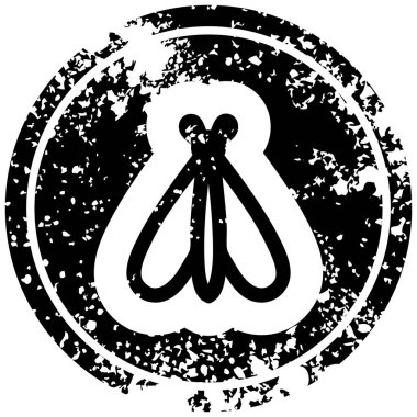 uçan böcek sıkıntılı simgesi simgesi