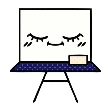 çizgi roman tarzı çizgi film beyaz tahta