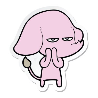 etiket rahatsız çizgi fil