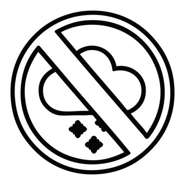 hiçbir soğuk hava simgesi simgesi