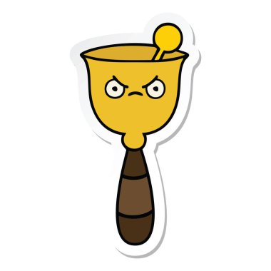 sevimli çizgi okul zili etiket