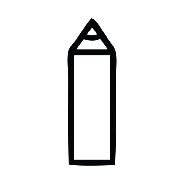 Çizim karikatür mavi kalem