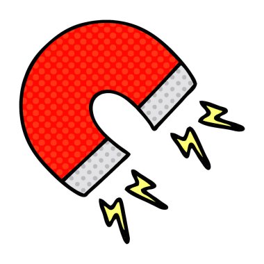 çizgi roman tarzı çizgi film mıknatıs