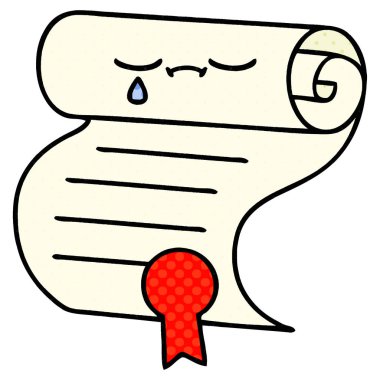 çizgi roman tarzı karikatür bir sözleşme