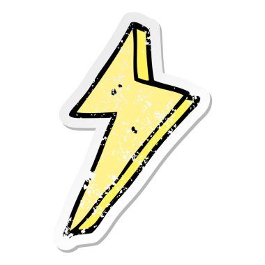 bir çizgi film yıldırım sıkıntılı etiket