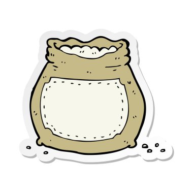 etiket un bir karikatür çanta