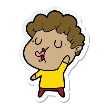 etiket şarkı bir çizgi film adamın