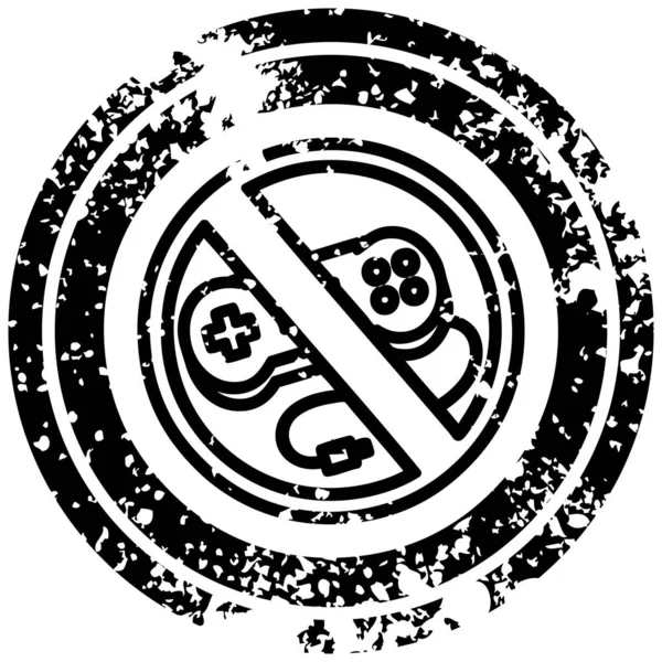 Символа Иконки Игровой Тревоги — стоковый вектор