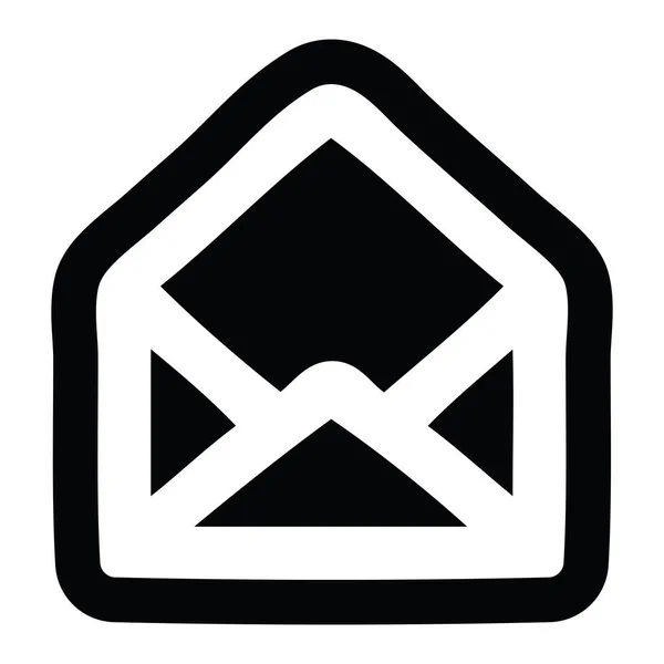 Umschlag Brief Symbol Symbol — Stockvektor