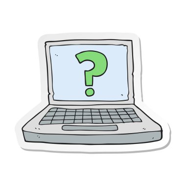 etiket bir karikatür Internet arama