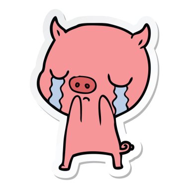 etiket domuz ağlıyor bir çizgi film