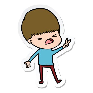 adam sopa bir karikatür vurguladı