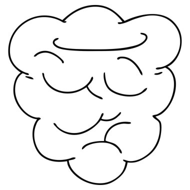 çizim için ilginç karikatür ahududu