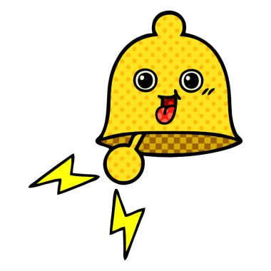 çizgi roman tarzı çizgi film zil çan