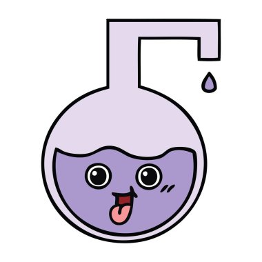 sevimli çizgi bir bilimsel deney 