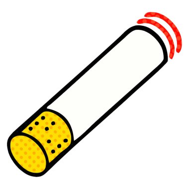 çizgi roman tarzı çizgi film sigara sopa