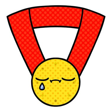 çizgi roman tarzı çizgi film altın madalya