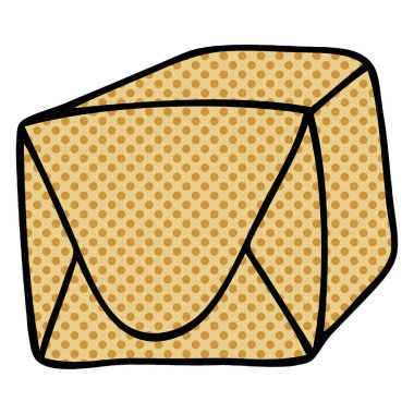 ilginç çizgi roman tarzı çizgi film kahverengi parsel